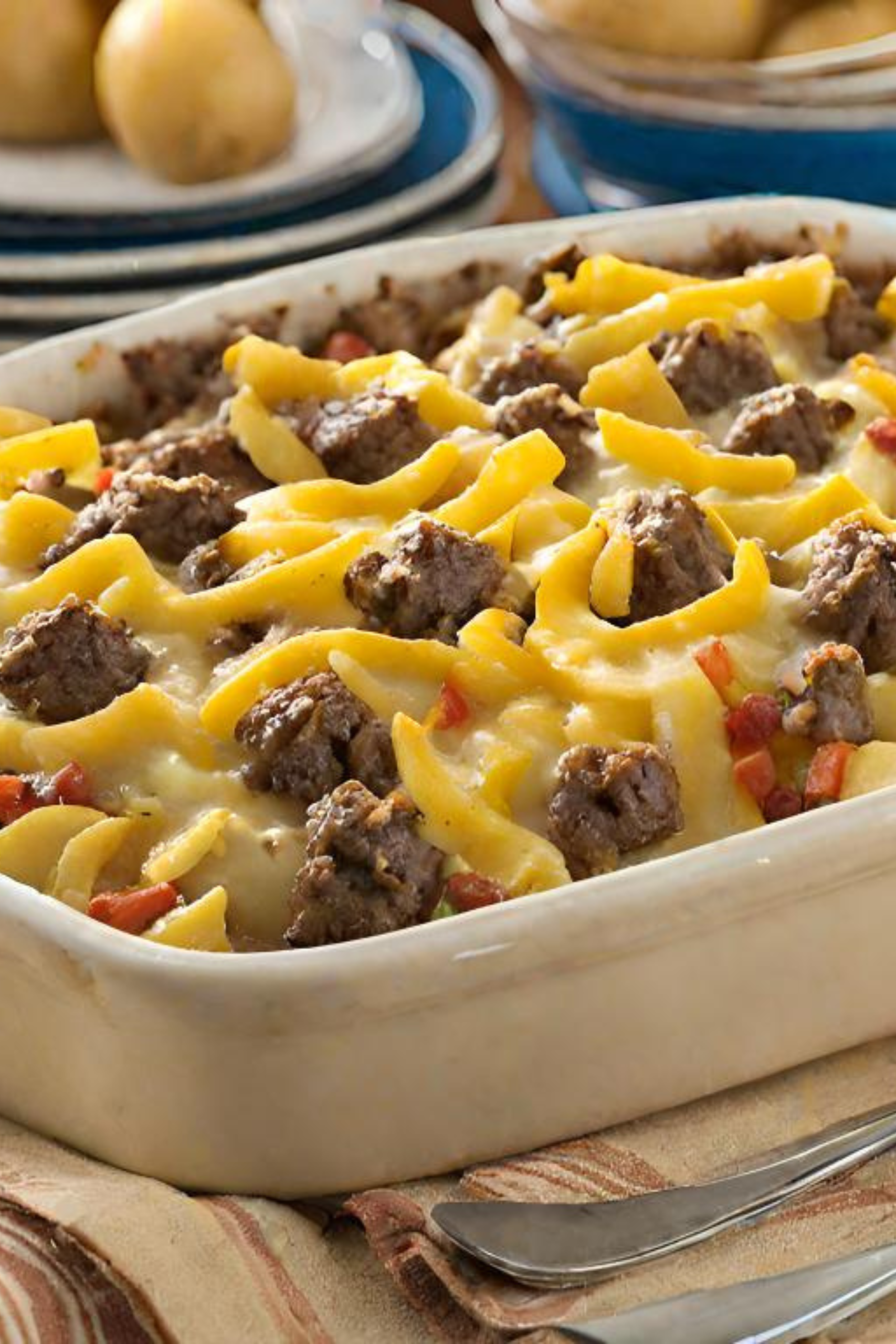 Hamburger Potato Casserole