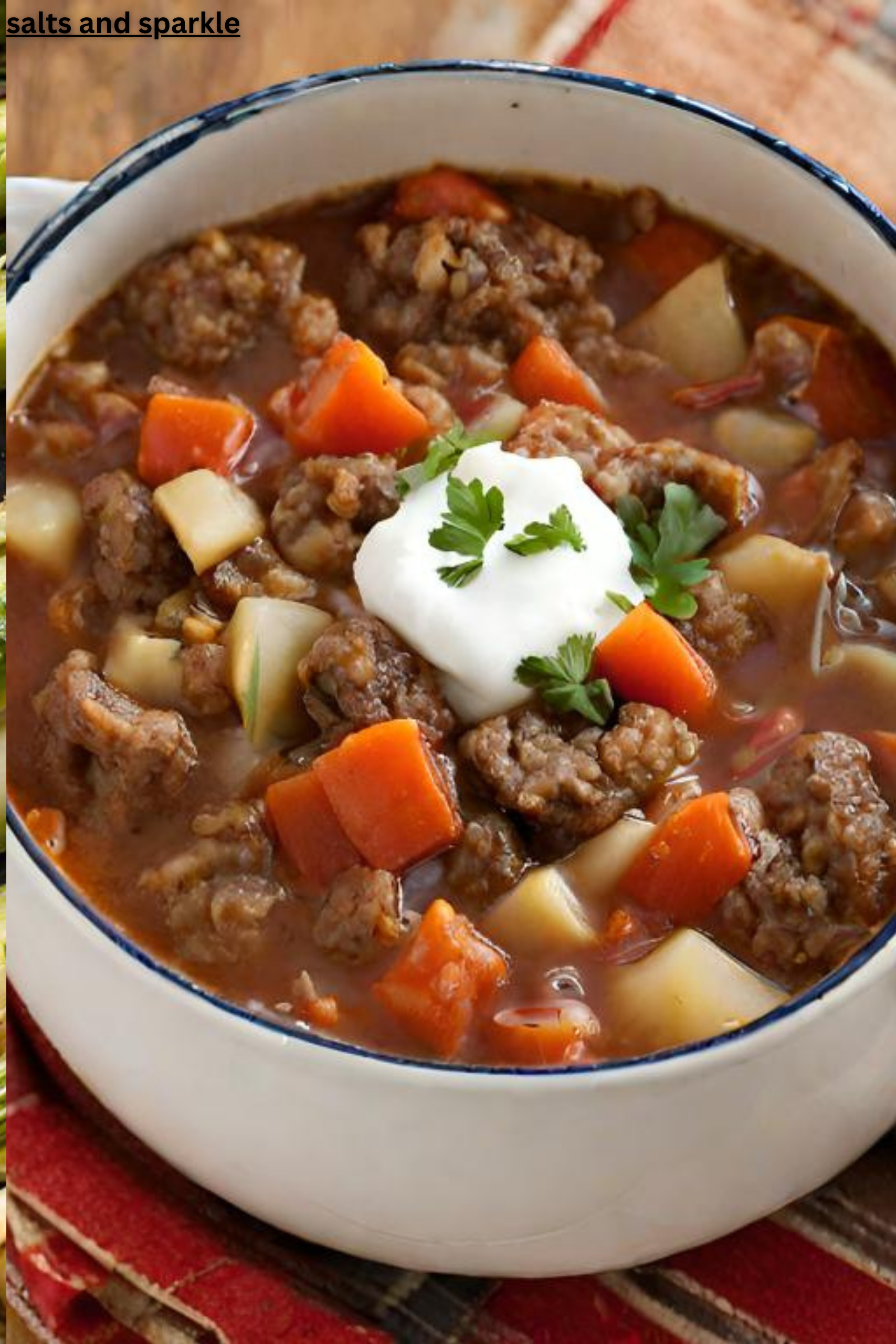 Hamburger Soup