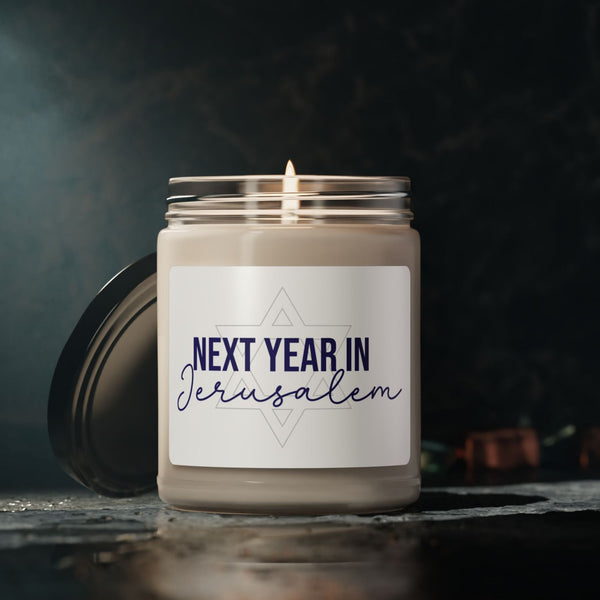 Next Year in Jerusalem Scented Soy Candle for Passover-Rockaway Gypsea