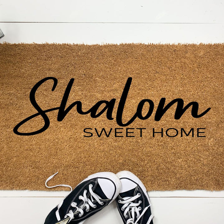 Shalom Sweet Home Doormat teelaunch