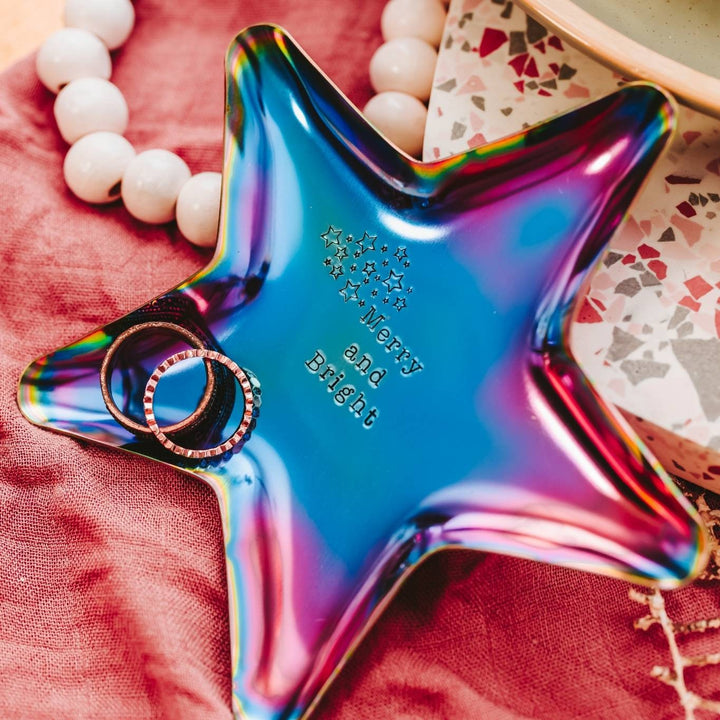 Teacher Appreciation Star Trinket Dish - Thank You Gift for Teacher from Child Salt and Sparkle