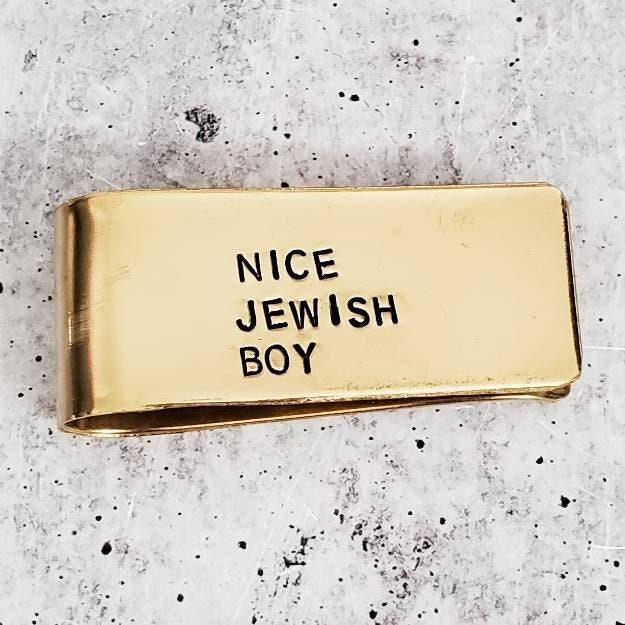 Mensch Money Clip | Funny Jewish Pride Gift for Him Salt and Sparkle