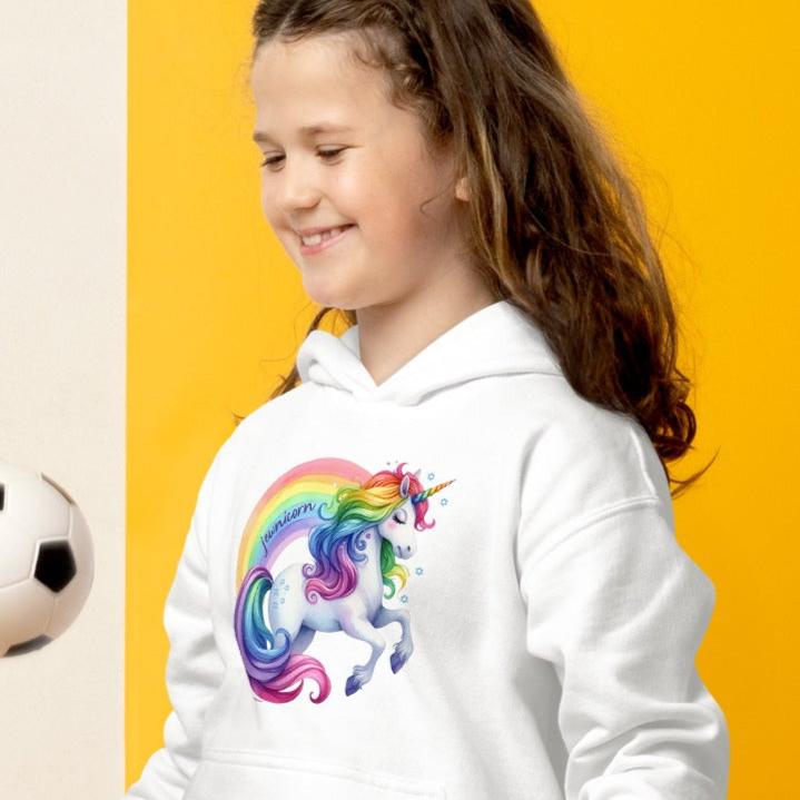 Jewnicorn Youth heavy blend hoodie Salt and Sparkle