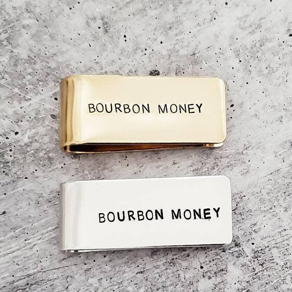 BOURBON MONEY Money Clip Salt and Sparkle