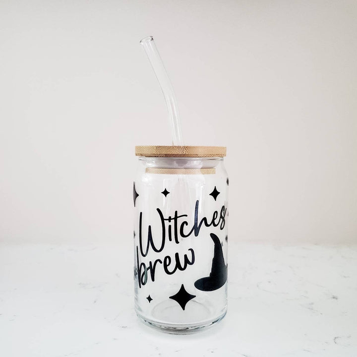 Bad Witch Iced Coffee Cup Salt and Sparkle