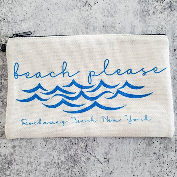 Beach Please Make-up Bag Salt and Sparkle