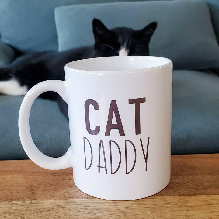 Cat Daddy and Cat Mama Coffee and Tea Mug Salt and Sparkle