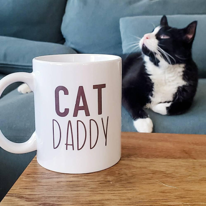 Cat Daddy and Cat Mama Coffee and Tea Mug Salt and Sparkle