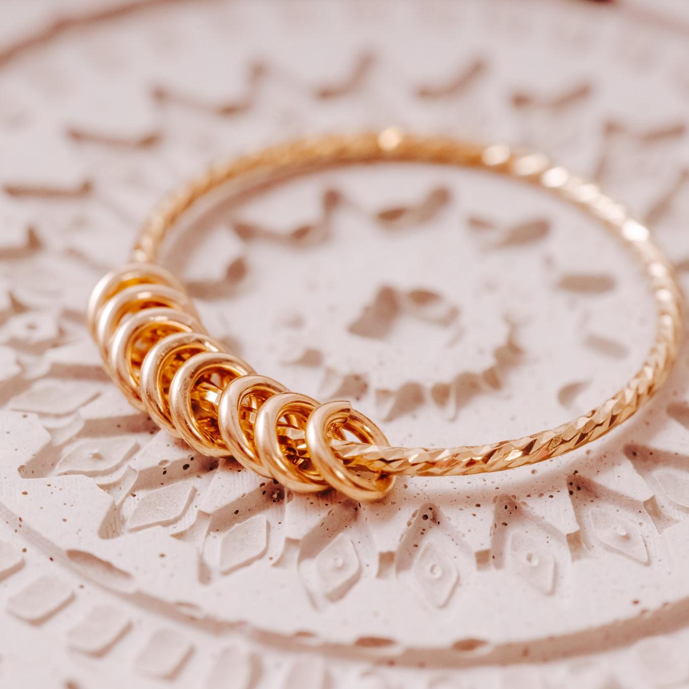 Dainty Fidget Ring - Salt and Sparkle