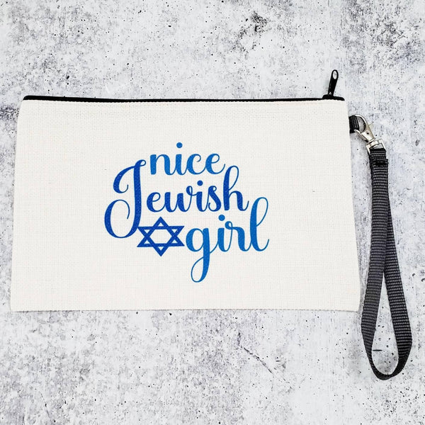 Nice Jewish Girl Wallet Wristlet Salt and Sparkle