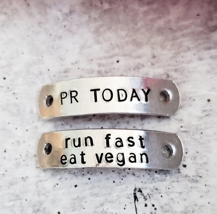 Personalized Running Shoe Tags Salt and Sparkle