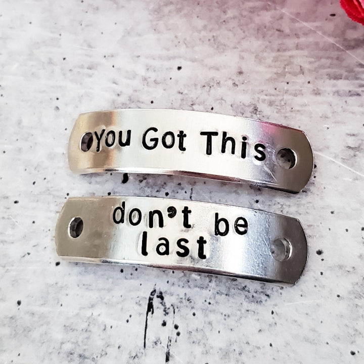 Personalized Running Shoe Tags Salt and Sparkle