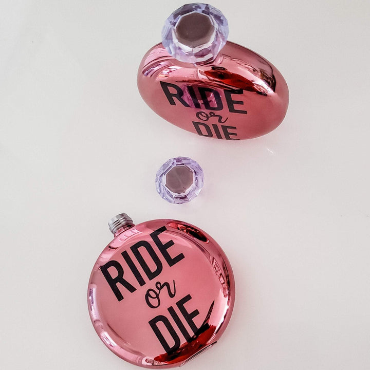 RIDE OR DIE Jewel Flask Salt and Sparkle