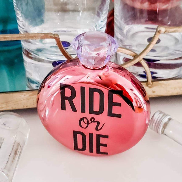 RIDE OR DIE Jewel Flask Salt and Sparkle