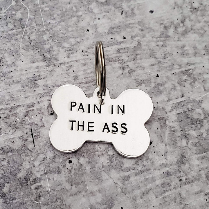 VEGAN BITCH Pet Tag Salt and Sparkle