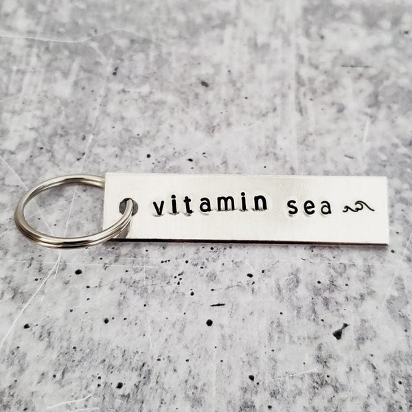 VITAMIN SEA Bar Keychain Salt and Sparkle