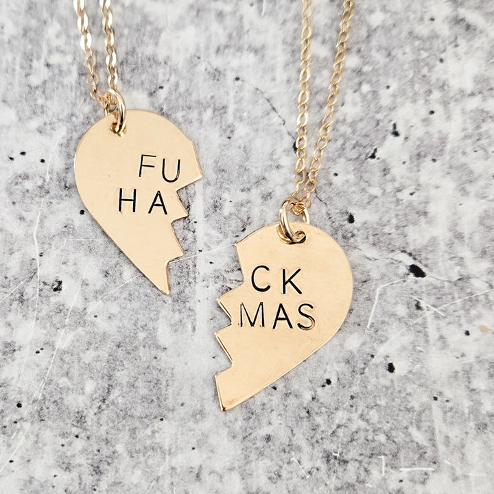 F*CK HAMAS Stand with Israel Jewelry | Jewish Pride Jewelry for Two Salt and Sparkle