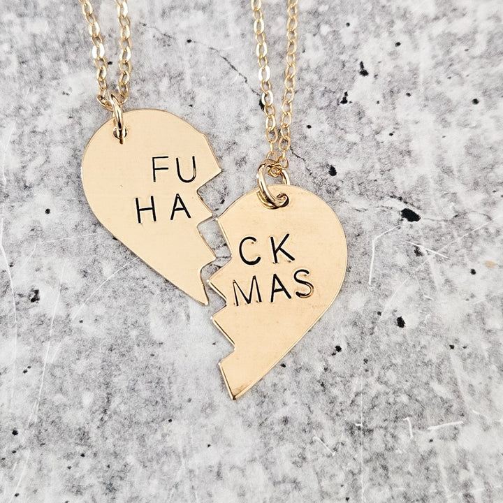 F*CK HAMAS Stand with Israel Jewelry | Jewish Pride Jewelry for Two Salt and Sparkle