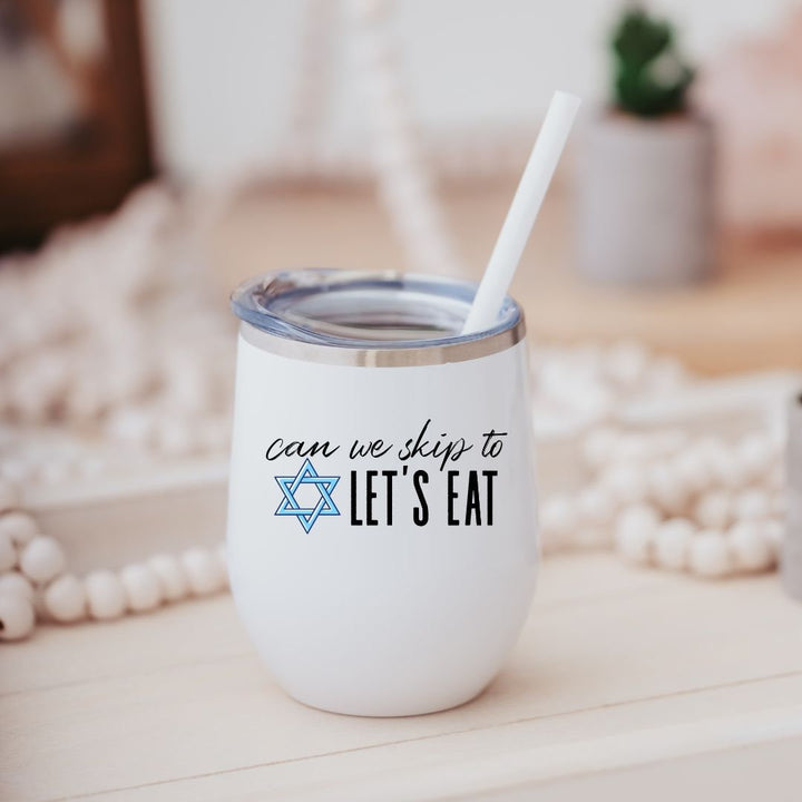 Can We Skip To Let's Eat Passover Cup Salt and Sparkle