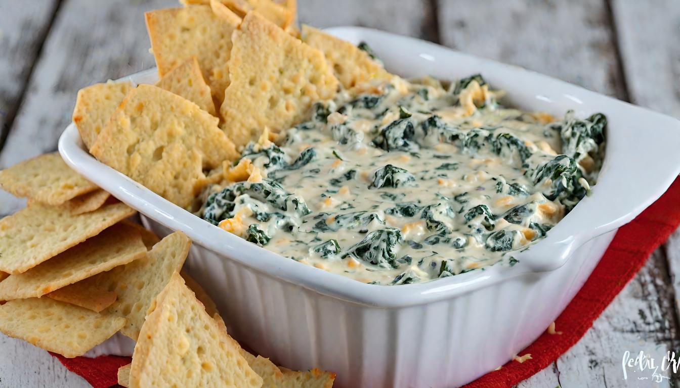 Best Cheesy Ranch Spinach Dip - Salt and sparkle